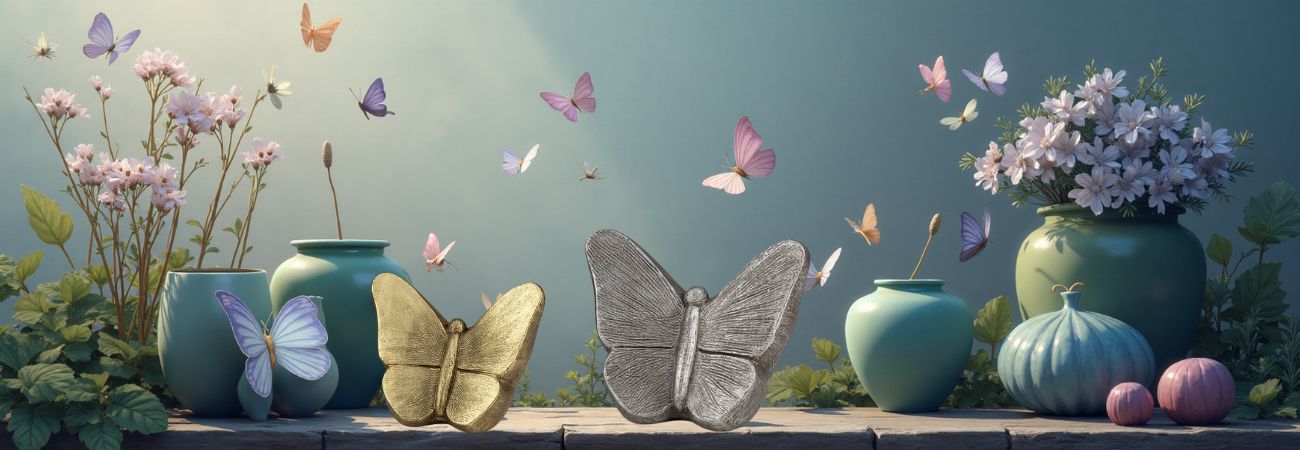 Mariposa vlinder urnen